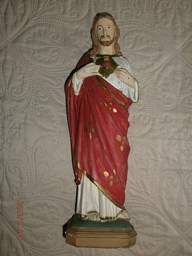 Jesus sacre coeur statuette - jesus, /statuette